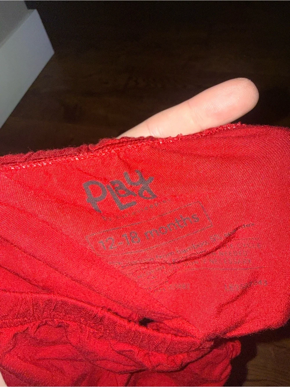 Little Sleepies Red Bamboo Bloomers 18/24 Month
